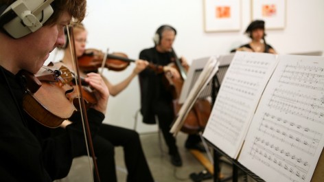 BCMG performing Kevin Volans The Partenheimer Project at Ikon Gallery