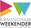 Birmingham Weekender logo Birmingham Weekender logo